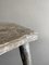 Rustic Handmade Cornish Milking Stool in Wood with Limed Finish, UK, 1960s, Image 4