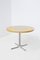 Italian Round Table in Steel and Wood by Gae Aulenti for Elam, 1950s 1