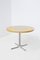 Italian Round Table in Steel and Wood by Gae Aulenti for Elam, 1950s, Image 1
