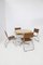 Italian Round Table in Steel and Wood by Gae Aulenti for Elam, 1950s, Image 7