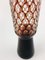 Large Brown Stained Glass Vase, 1960s 3