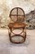 Small Vintage Wicker Chair, 1950s, Image 3