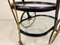 Italian Lacquered Drinks Trolley or Bar Cart, 1950s 3