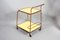 Leather Sheathed Dessert Trolley attributed to Jacques Adnet, 1950s, Image 4