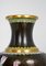 Chinese Black and Gold Vase with Birds and Flowers, 1950s 8