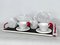 Set da tè in ceramica di MAS Italy, anni '80, set di 7, Immagine 11