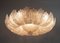 Mid-Century Modern Ceiling Lights in Brass and Murano Glass from Barovier & Toso, 1980s, Set of 2, Image 6