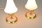 Table Lamps in Opaline Glass, 1950s, Set of 2, Image 6