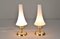 Table Lamps in Opaline Glass, 1950s, Set of 2 4