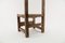 Hand Carved Wooden High Back Chair with Sea Grass Seat, Spain, 1960s 11