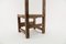 Hand Carved Wooden High Back Chair with Sea Grass Seat, Spain, 1960s, Image 11