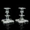 Antique Victorian Silver Plated Candlesticks, 1890s, Set of 2 1