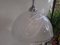 Lámpara colgante vintage de cristal de Murano, años 70, Imagen 4