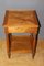 Side Table with Two Walnut Trays, 19th Century 3