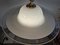 White Swirl Ceiling Lamp in Murano Glass, 1960s 5