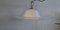 Weiße Swirl Deckenlampe aus Murano Glas, 1960er 1