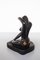 Vintage Metal and Wooden Statue of a Nude Woman, 1970s 4