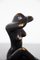 Vintage Metal and Wooden Statue of a Nude Woman, 1970s, Image 9