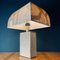 Travertine Marble Table Lamp, Italy, 1970s 8