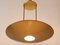 Modernist Brass Pendant Lamp or Ceiling Fixture by Florian Schulz, Germany, 1980s, Image 4