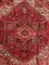 Antiker handgefertigter Heriz Teppich aus Wolle 9