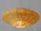 Mid-Century Modern Raffia Bast Pendant Lamp or Hanging Light, Germany, 1970s 12