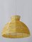 Mid-Century Modern Raffia Bast Pendant Lamp or Hanging Light, Germany, 1970s 12
