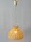 Lámpara colgante o lámpara colgante de rafia moderna Mid-Century, años 70, Imagen 6