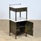 Brass Nightstand with Marble Top, 1910s 4