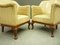Antique Brocade Fabric Sofa & Chairs, 1920s, Set of 3 17