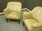 Antique Brocade Fabric Sofa & Chairs, 1920s, Set of 3 16