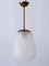 Mid-Century Modern Diana Pendant Lamp by Wilhelm Wagenfeld for Peill & Putzler, 1950s 1