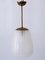 Mid-Century Modern Diana Pendant Lamp by Wilhelm Wagenfeld for Peill & Putzler, 1950s, Image 5