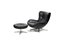 ML214 Lounge Chair & Ottoman by Illum Wikkelsø for Mikael Laursen, 1960s, Set of 2 4