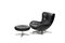 ML214 Lounge Chair & Ottoman by Illum Wikkelsø for Mikael Laursen, 1960s, Set of 2, Image 4