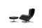 ML214 Lounge Chair & Ottoman by Illum Wikkelsø for Mikael Laursen, 1960s, Set of 2 7