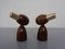 Mid-Century Salt and Pepper Shakers, 1960s, Set of 2 3