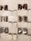 Lampade da parete attribuite a Tobia & Afra Scarpa per Flos, anni '80, set di 24, Immagine 6