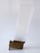 Large Mid-Century Modern Brass & Acrylic Wall Light or Sconce, Germany, 1950s, Image 3