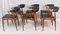 Sedie in teak di Johannes Andersen, Scandinavia, anni '60, set di 6, Immagine 2