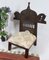 Vintage Hand Carved Cedar Pida Lower Chair, 1970s, Image 6