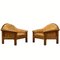 Scandinavian Pine Easy Lounge Chairs, 1970s, Set of 2 1