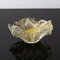 Blattgold Murano Glas Schale mit Stößel von Barovier & Toso, 1960er, 2er Set 2