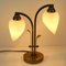 Lampe de Bureau Vintage en Laiton, France, 1950s 4