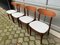 Mid-Century Danish Teak with Boucle Fabric Dining Chairs, 1960s, Set of 3, Image 3