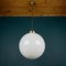 Large Murano Swirl Pendant Lamp from Vetri, Italy, 1970s 3