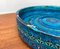 Large Mid-Century Rimini Blu Pottery Bowl by Aldo Londi for Bitossi, Italy, 1960s 17