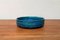 Large Mid-Century Rimini Blu Pottery Bowl by Aldo Londi for Bitossi, Italy, 1960s 4