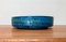 Large Mid-Century Rimini Blu Pottery Bowl by Aldo Londi for Bitossi, Italy, 1960s, Image 22