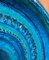 Scodella grande Rimini Mid-Century in ceramica blu di Aldo Londi per Bitossi, Italia, anni '60, Immagine 10